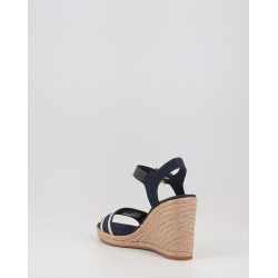 MONO WEBBING HIGH WEDGE SANDAL