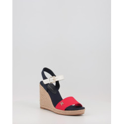 STRIPES WEDGE SANDAL