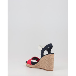STRIPES WEDGE SANDAL