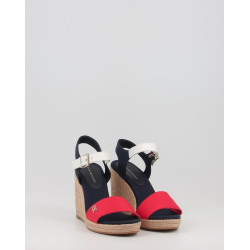 STRIPES WEDGE SANDAL