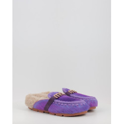 WINTER BIO SLIDE LONG HAIR PONYSKIN LETTER LOGO LHPPUR
