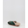 WINTER BIO SLIDE LONG HAIR PONYSKIN LETTER LOGO