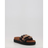 MONOBAND ROPE SANDAL FRINGES BIG LETTER LOGO