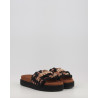 MONOBAND ROPE SANDAL FRINGES BIG LETTER LOGO