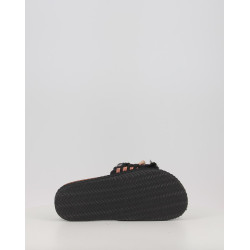 MONOBAND ROPE SANDAL FRINGES BIG LETTER LOGO