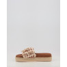 MONOBAND ROPE SANDAL FRINGES BIG LETTER LOGO