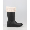 KIDS 6 STITCH CABLE BOOT SOCKS